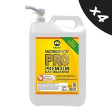 Workshop PRO Premium Środek do czyszczenia rąk Balsam Garaż Szorowanie do rąk 4x5L