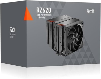 PcCooler RZ620 265W TDP Cpu Air Cooler Intel LGA 115X/1200/1700, AMD AM4/AM5