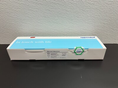 Eppendorf Cat No 022600001 Safe Lock Tubes 0.5mL