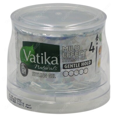 Vatika Naturals Mild Effect 4 Styling Gel Gentle Hold 250 ml