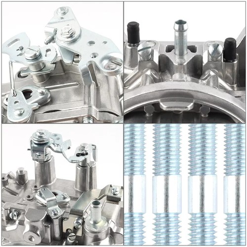 For Edelbrock 1405 Performer 600 CFM 4 Barrel Carburetor, Manual Choke For Chevy - Picture 13 of 13