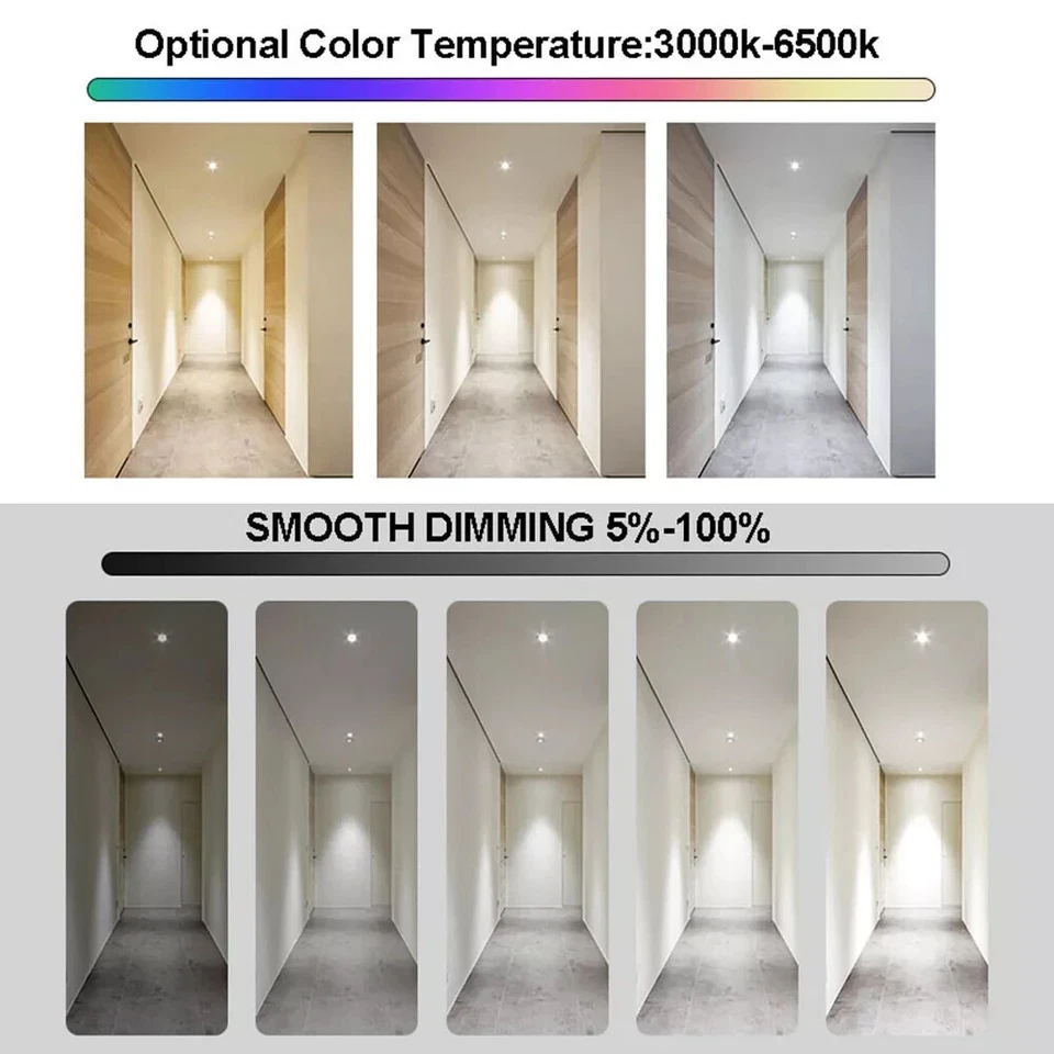 WIFI Smart Bulb GU10 RGB CCT Dimmable Lamp Alexa Google Home App Control UK X4 - Image 4 of 4