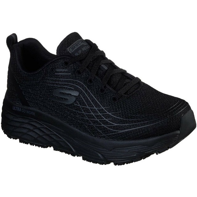 women's skechers elite black