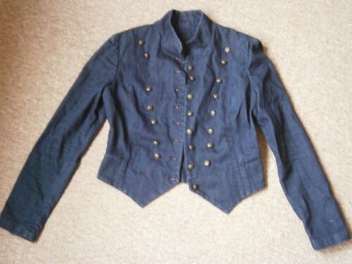 donna in 8 Ralph denimtaglia Lauren Giacca Uk R4j53AL