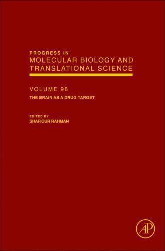 The Brain as a Drug Target Rahman Hardback Academic Press Volume 98