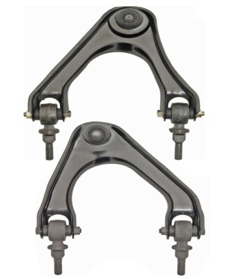 Pair Set 2 Front Upper Control Arm Ball Joint Kit Dorman For Honda Accord 90-93