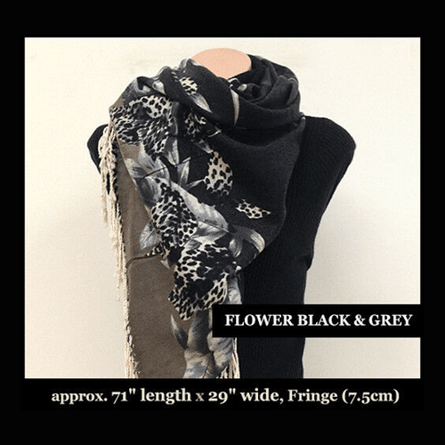 High Quality Soft Material Wide n Long Scarf - Shawl Size Made in Korea -Special - Picture 5 of 34
