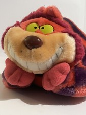 Vintage Alice In Wonderland Cheshire Cat 19  Disneyland Resort Plush Toy Pink