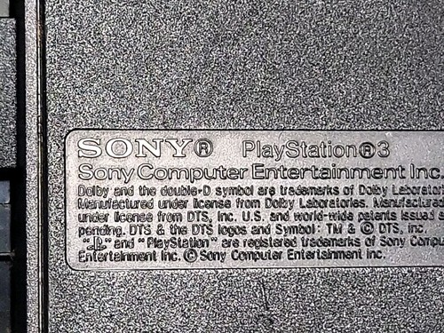 Sony Playstation 3 CECH-3001B Slim Launch Edition Console Parts Untested MayWork - Picture 5 of 16