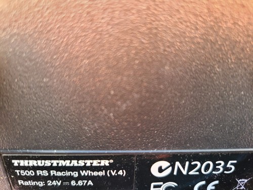 Thrustmaster T500 RS GRAN TURISMO Car Racing Steering Wheel V.4 Playstation PS3 - Picture 12 of 12