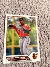 2023 Topps Pro Debut PD84 Maikol Hernandez FCL Orioles Baseball