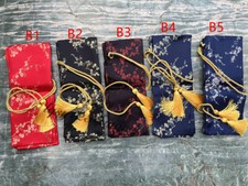 130Cm Plum Flowers Silk Bag For Japanese Sword Samurai Katana Protection