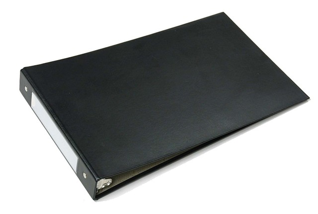 Henoyso 4 Pcs Legal Size Durable 3 Ring 2" White Binder For