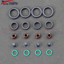 Fuel Injector Repair O-rings Kit For Filters Grommets Seals Caps Honda Acura L4 Fuel Injector Repair O-rings Kit For Filters Grommets Seals Caps Honda Acura L4