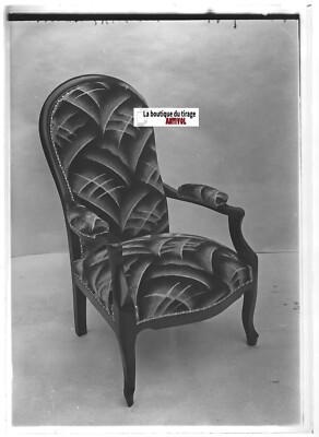 Glasdias - Plaque verre photo ancienne positif noir et blanc 13x18 cm Vittel Vosges palace