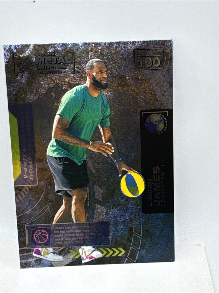 2021 Skybox Metal Universe Champions LeBron James #100 | eBay
