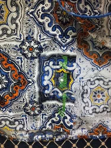 Robert Graham Stunning Embroidered printed Men's Silk Shirt L Large NEW $298 - Picture 11 of 12
