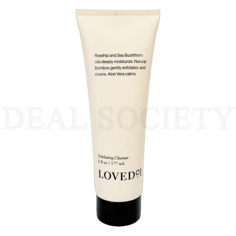 Loved 01 limpador esfoliante hidratante profundo 6 oz lote de 2 - Imagem 2 de 3