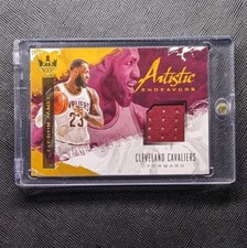 2017 Court Kings Artistic Endeavours LeBron James Player Worn Jersey Patch  CAVS