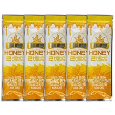 True Hemp HONEY Herbal Rolling Papers (5 Pouches, 2 Per Pack)