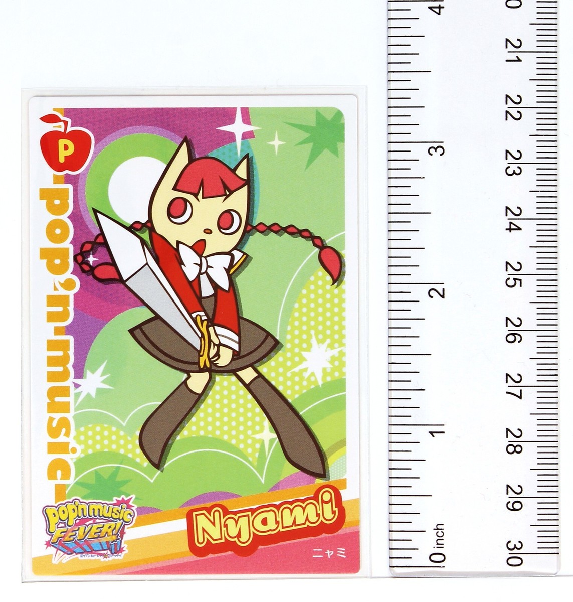 Pop'n Music Card PF20N033 Nyami Konami Japan Game Character | eBay