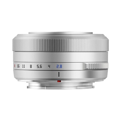 TTArtisan AF 27mm f/2.8 XF autofocus lens for Fujifilm X mount =Silver=