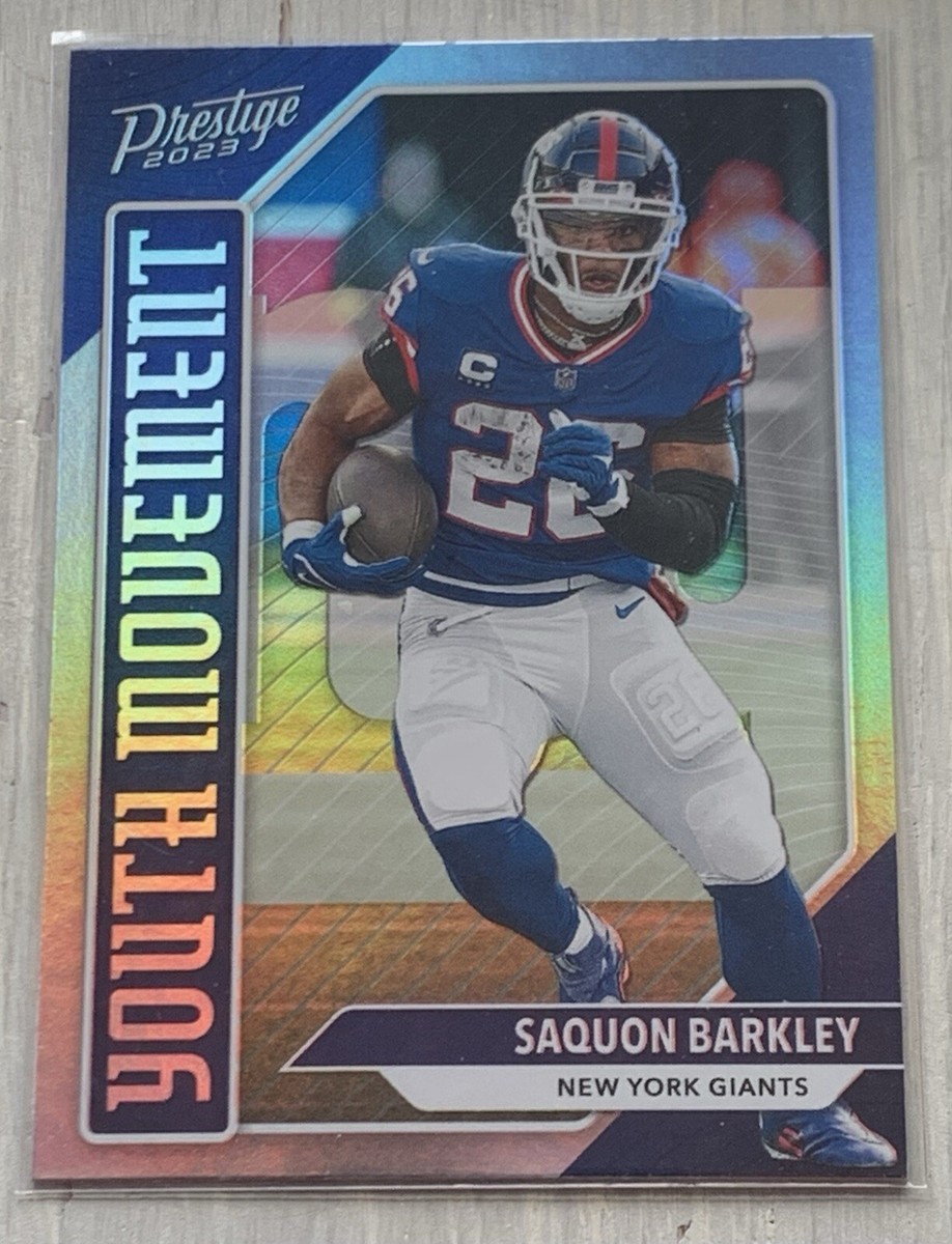 Saquon Barkley 2023 Panini Prestige Football Youth Movement