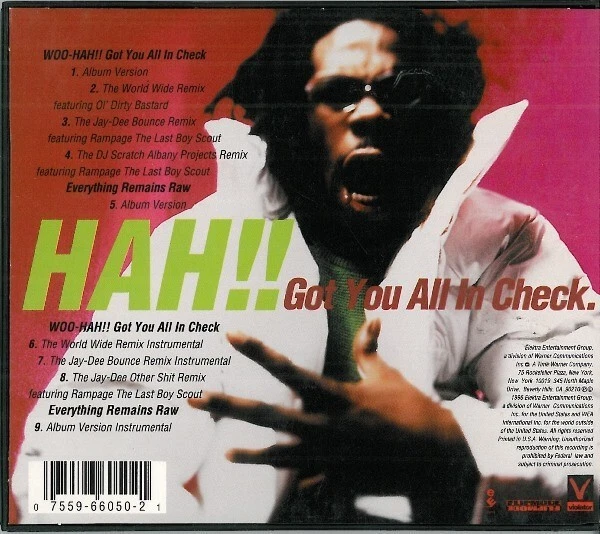Woo-hah!! Got you all in check - Busta Rhymes - Single CD - 1996 - Bild 2 von 3