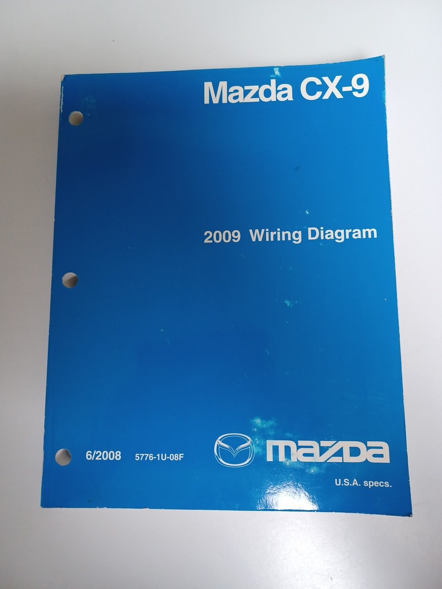 2009 Mazda CX-9 wiring diagram | eBay