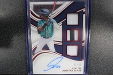 2023 Immaculate Collection Jonatan Clase Triple Relic Patch Auto /49