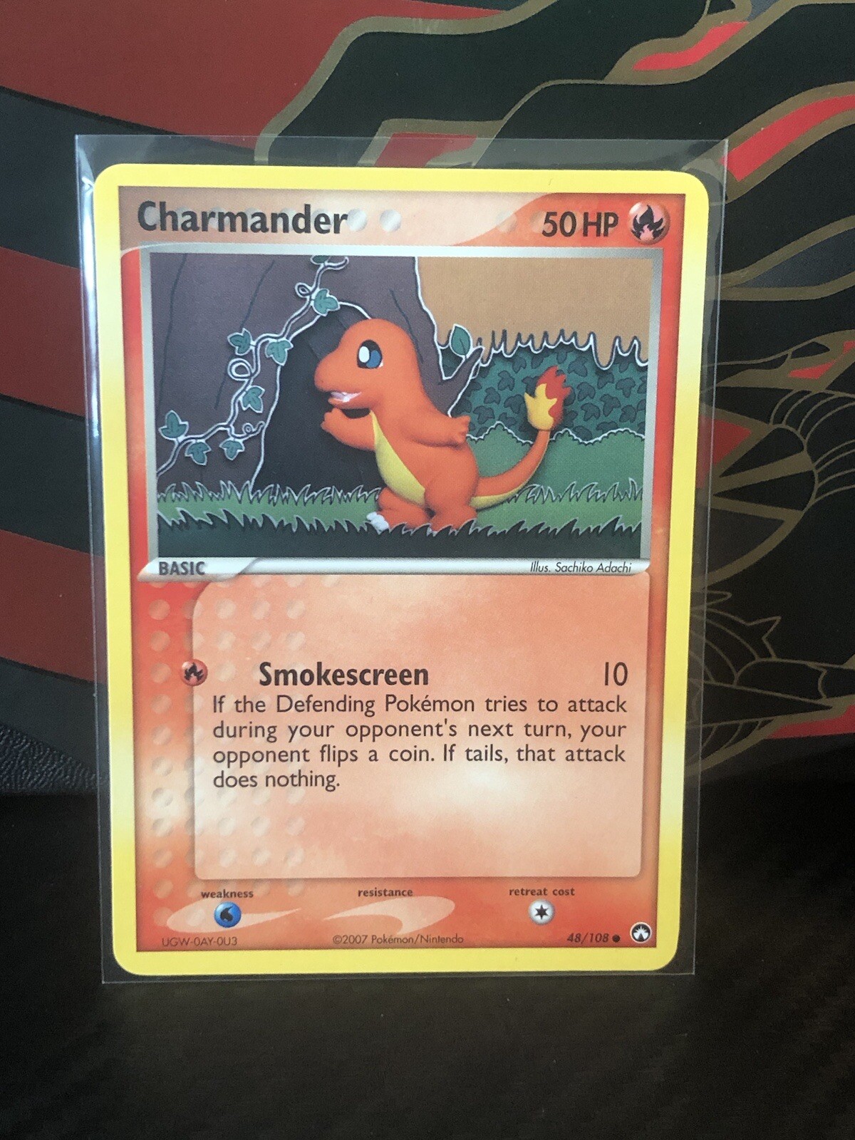 Charmander 48/108 Common EX Power Keepers Pokemon Card 2007 NM Low Pop DARK AGES