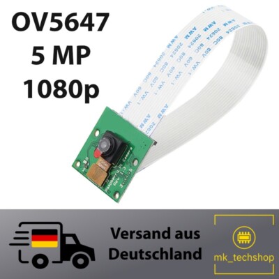 Raspberry Pi Camera Kamera Modul OV5647 Cam 5MP 1080p 720p FullHD Video Foto