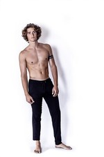 Lounge Pant XL Slim Bamboo Ultra Soft Luxury Zipper Pocket Drawstring SOLEONE