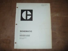 Caterpillar 980C Wheel Loader Electrical Wiring Diagram Schematic Manual 63X1-