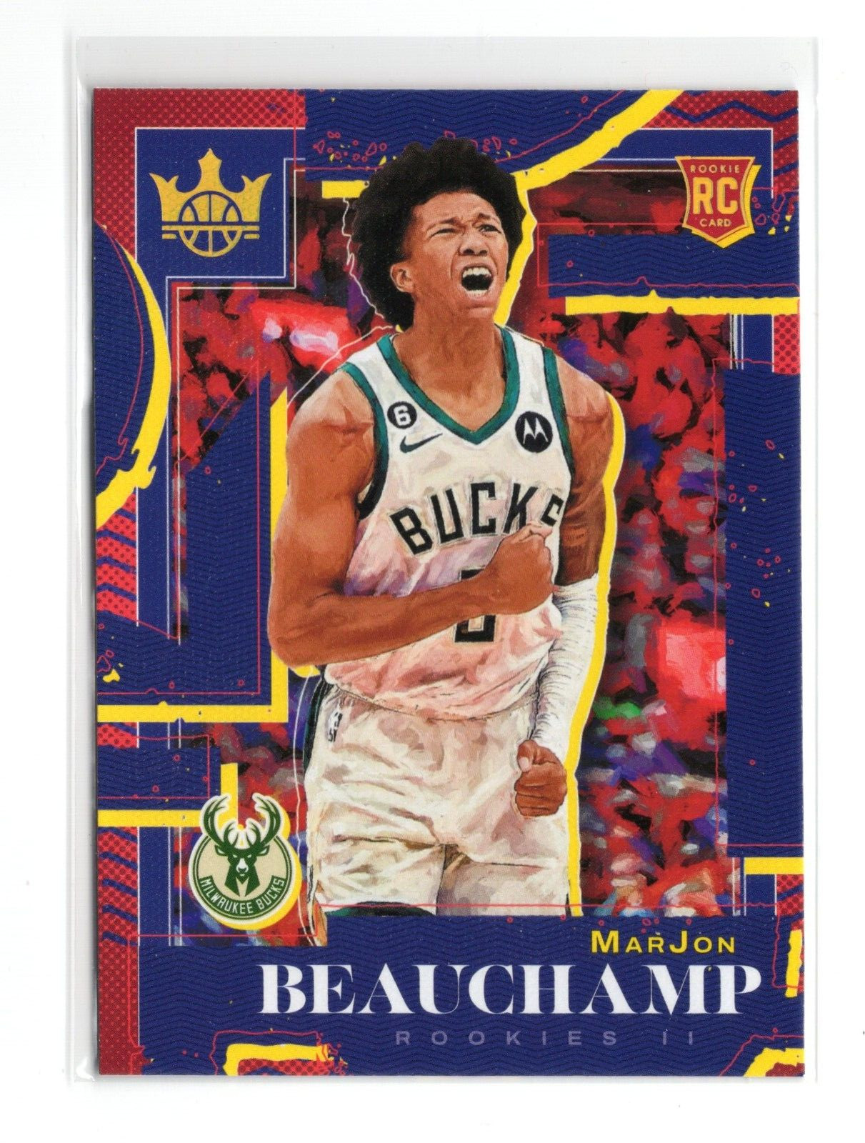 2022-23 Court Kings MarJon Beauchamp #117 RC Milwaukee Bucks
