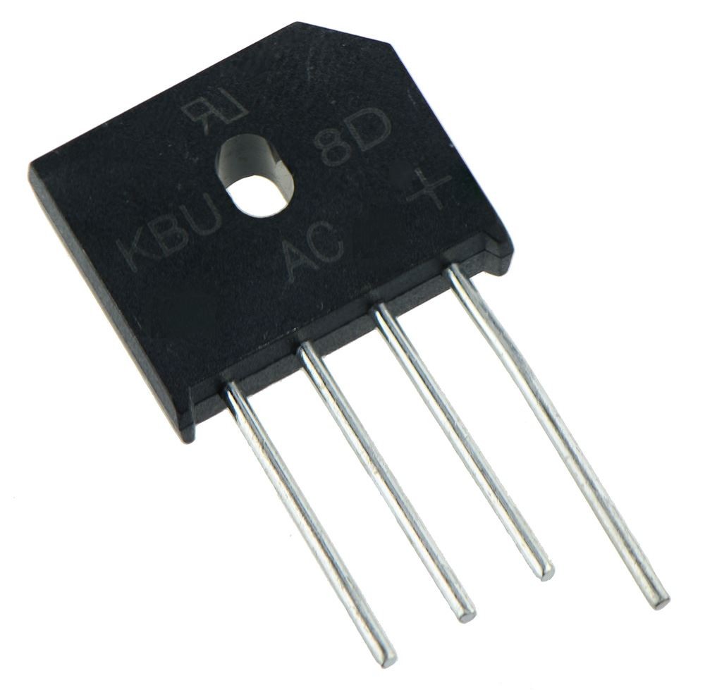 10 x KBU8D Silicone Bridge Rectifier Diode 8A 200V