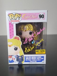 🔥Funko Pop! Sailor Moon #90 Signed Terri Hawkes Vaulted W/Protector! No COA!🔥