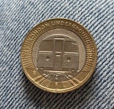 Minting Error- 2013 The London Underground Train 2 pound £2 Coin