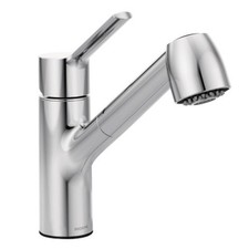 Moen 7585 Method Single Handle Pullout Spray Kitchen Faucet - Chrome