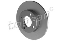 2X Topran Bremsscheibe 104 164 FüR Audi Seat VW