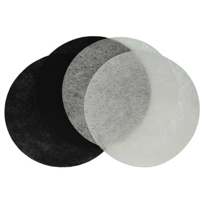 Aktivkohlefilter 2x, Fettfilter 2x für Moulinex AD-5