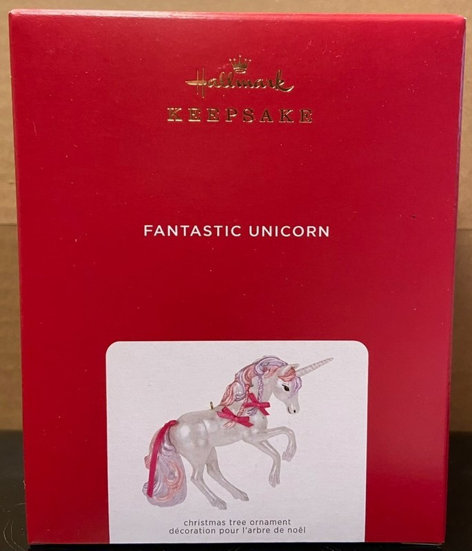 2021 Hallmark *Fantastic Unicorn* Keepsake Ornament NEW