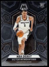Victor Wembanyama - 2023-24 Panini Mosaic NBA Debut #257 (RC) FREE SHIPPING!!