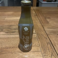 Coca-Cola London 2012 Olympics Collectible Gold Bottle Not Opened & Sealed 250ml