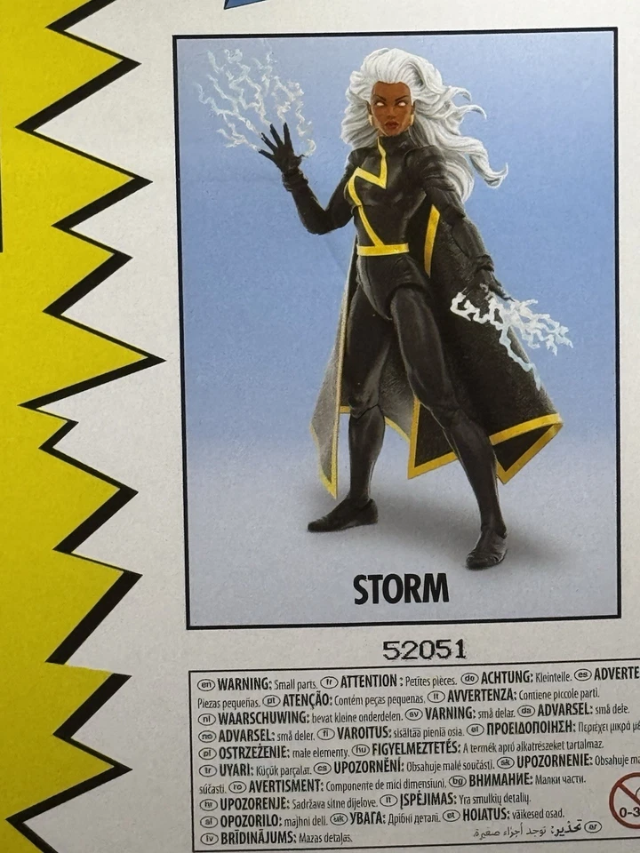 Hasbro The Uncanny X-Men Marvel Legends Storm Black Suit Figure w 3.75 Storm - Image 2 of 4