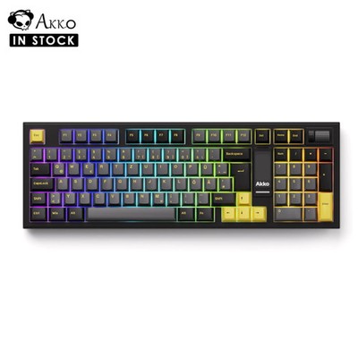 Akko 5098B Wireless Mechanical Gaming Keyboard TFT Screen 96 Keys Hot-Swap