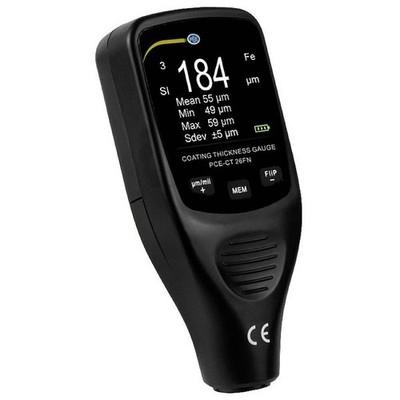 PCE Instruments PCE-CT 26FN Paint Swivel Meter Non-Destructive Display