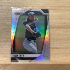 2025 Panini Prizm #14 Hagen Smith ✨Silver Prizm✨ (RC) Chicago White Sox A-12