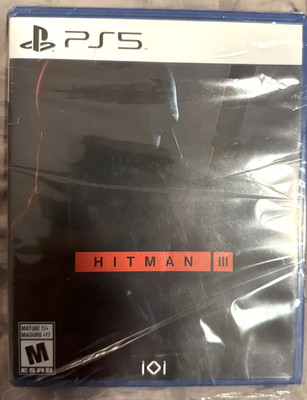 Hitman 3 - PS5 - BRAND NEW & SELAED, torn wrapper
