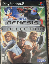 SEGA Sega Genesis Collection PS2 Manual Multiplayer Compilation T NTSC-U/C